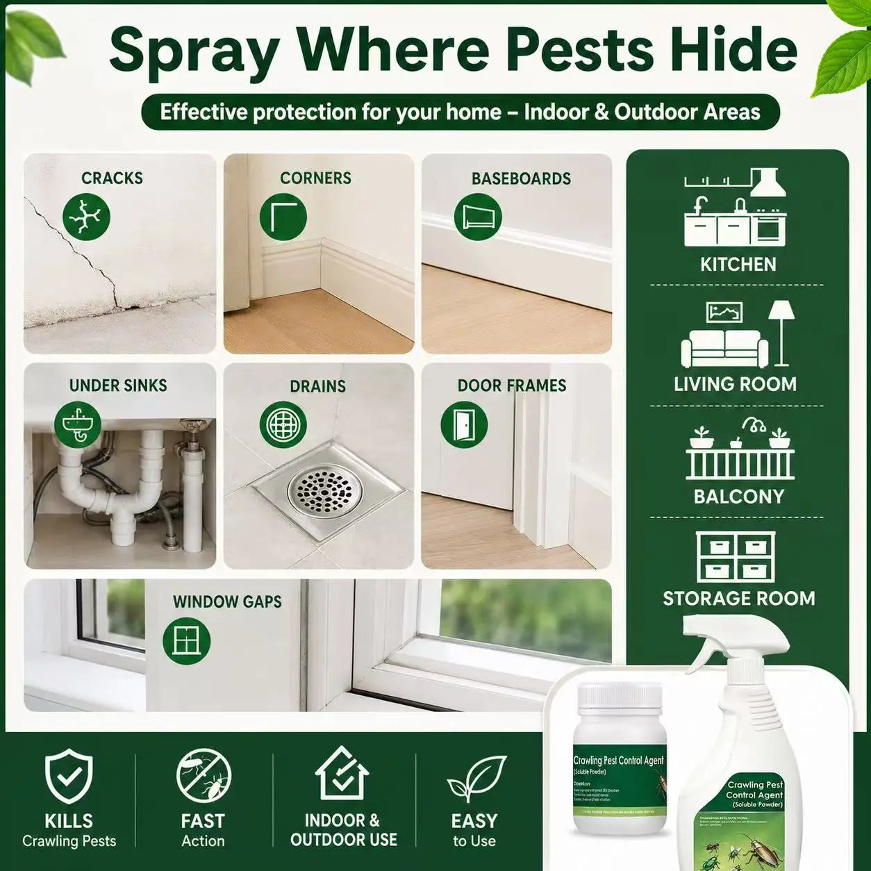 Khaha - Home Pest Defense Kit – Indoor & Outdoor Protection