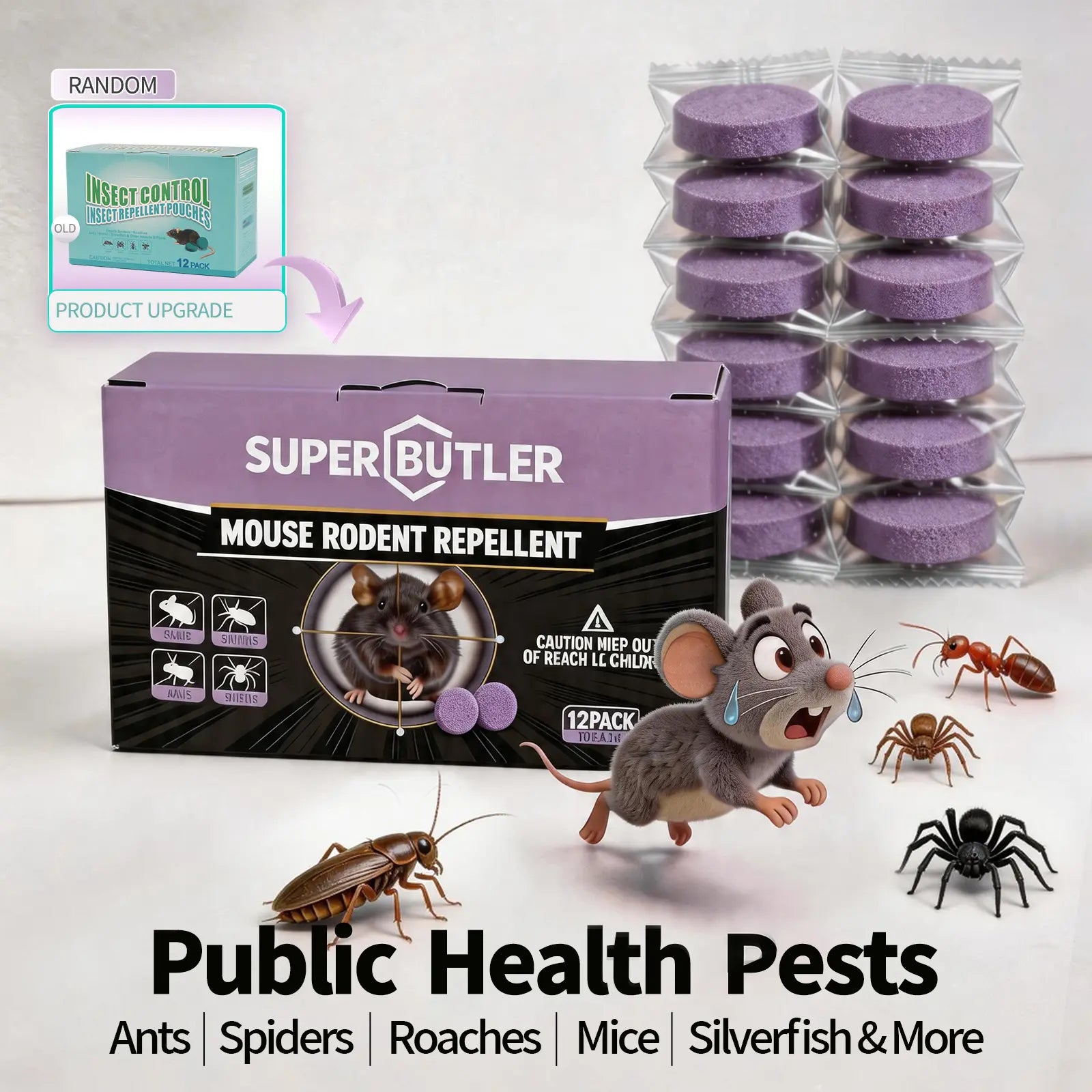 Rodent Repellent Balls for Home Kitchen