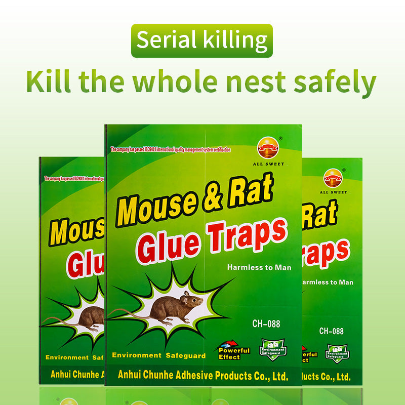 Khaha Mouse & Rat Glue Traps – Sticky Trap Boards with Bait