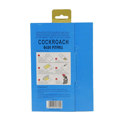 Khaha Heavy-Duty Roach & Mouse Glue Boards – Large Foldable Sticky Traps