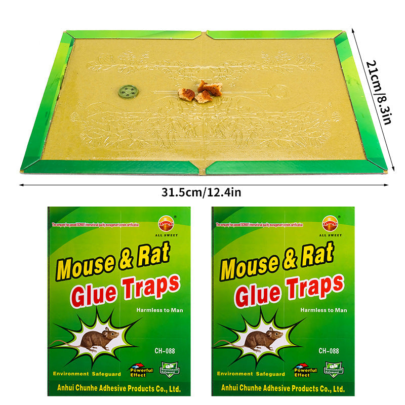Khaha Mouse & Rat Glue Traps – Sticky Trap Boards with Bait